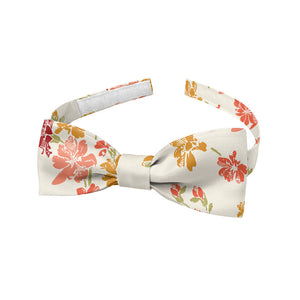 Stamped Floral Bow Tie - Baby Pre-Tied 9.5-12.5" -  - Knotty Tie Co.