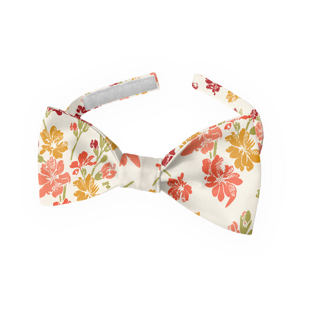 Stamped Floral Bow Tie - Kids Bow TIe - Knotty Tie Co.