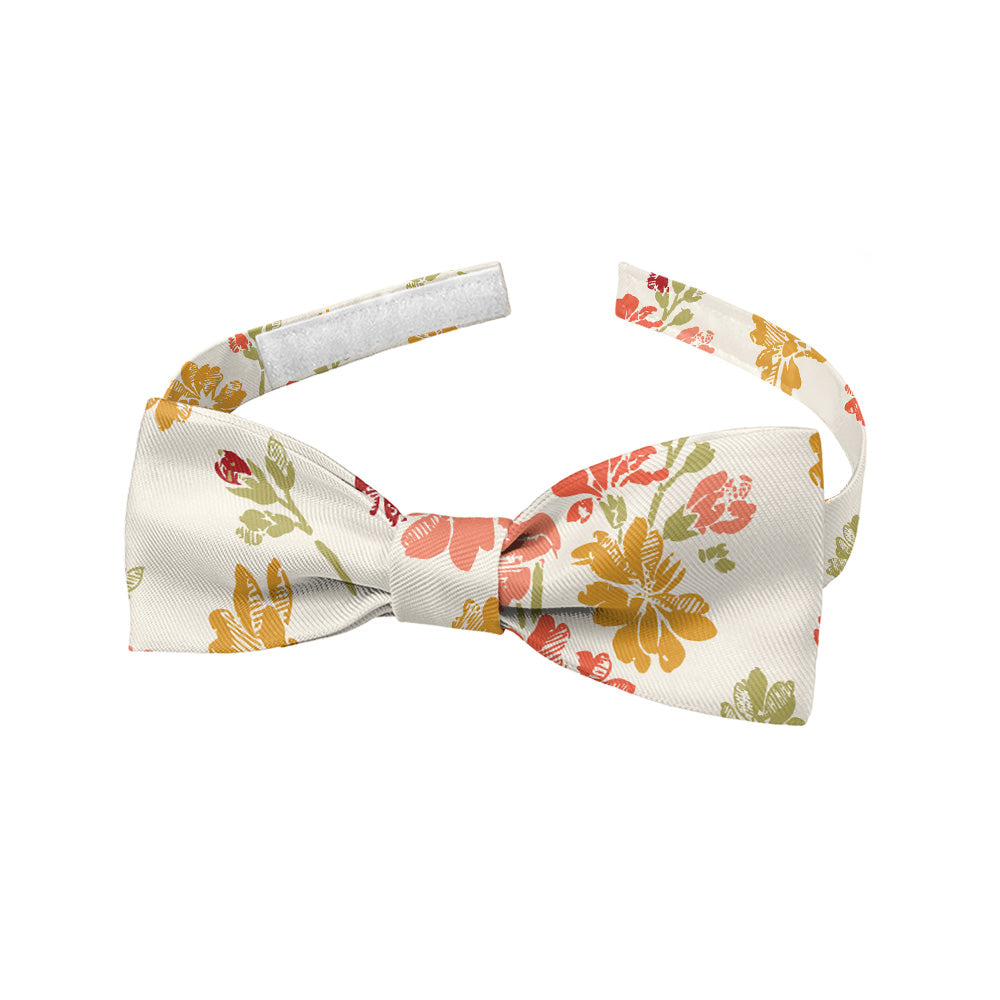 Stamped Floral Bow Tie - Baby Bow Tie - Knotty Tie Co.