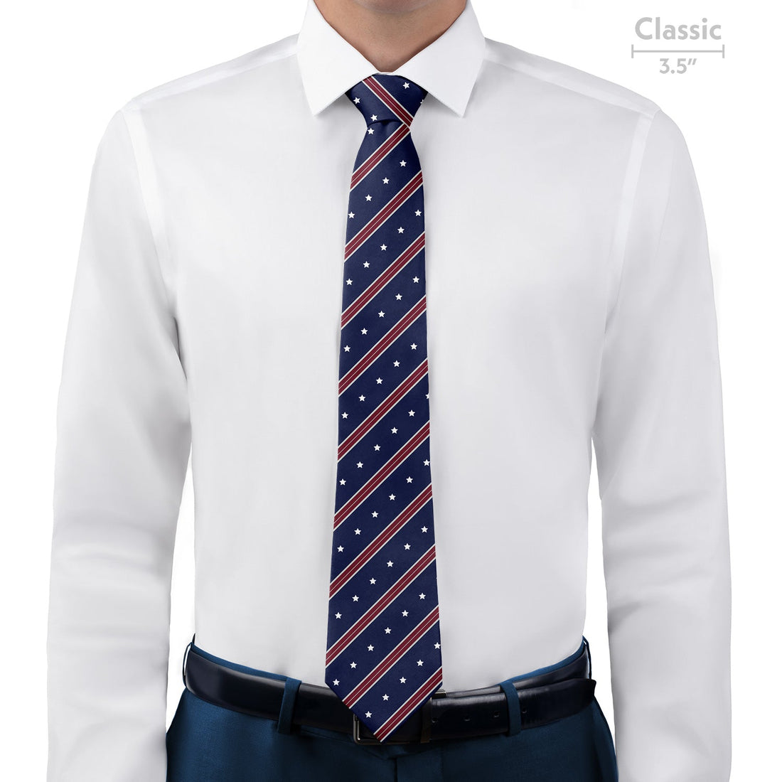 Star Spangled Necktie - Classic - Knotty Tie Co.