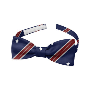 Star Spangled Bow Tie - Baby Pre-Tied 9.5-12.5" -  - Knotty Tie Co.