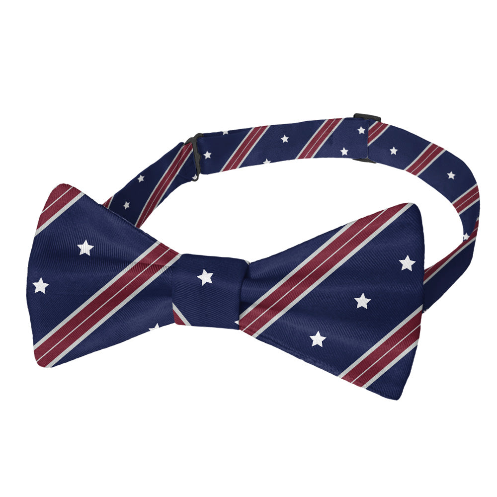 Star Spangled Bow Tie - Pre-Tied Bow Tie - Knotty Tie Co.