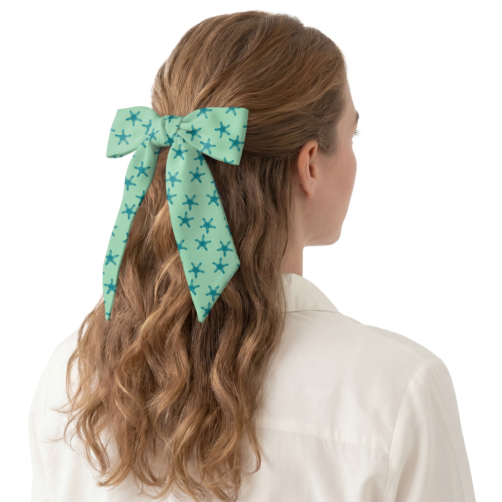Starfish Hair Scarf - Hair Scarf - Knotty Tie Co.