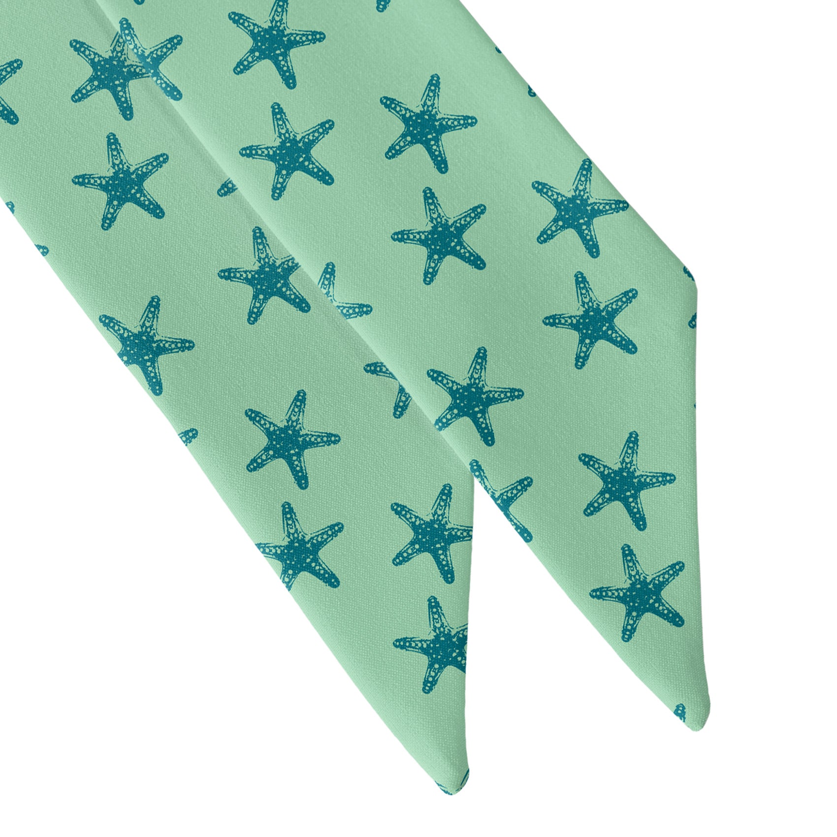 Starfish Hair Scarf - Scarf Tapered Ends - Knotty Tie Co.