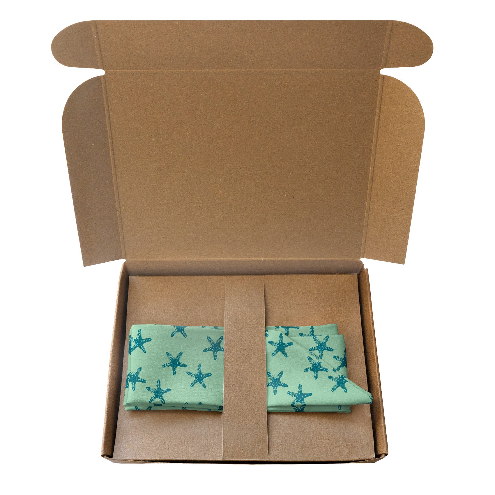 Starfish Hair Scarf - Packaging - Knotty Tie Co.