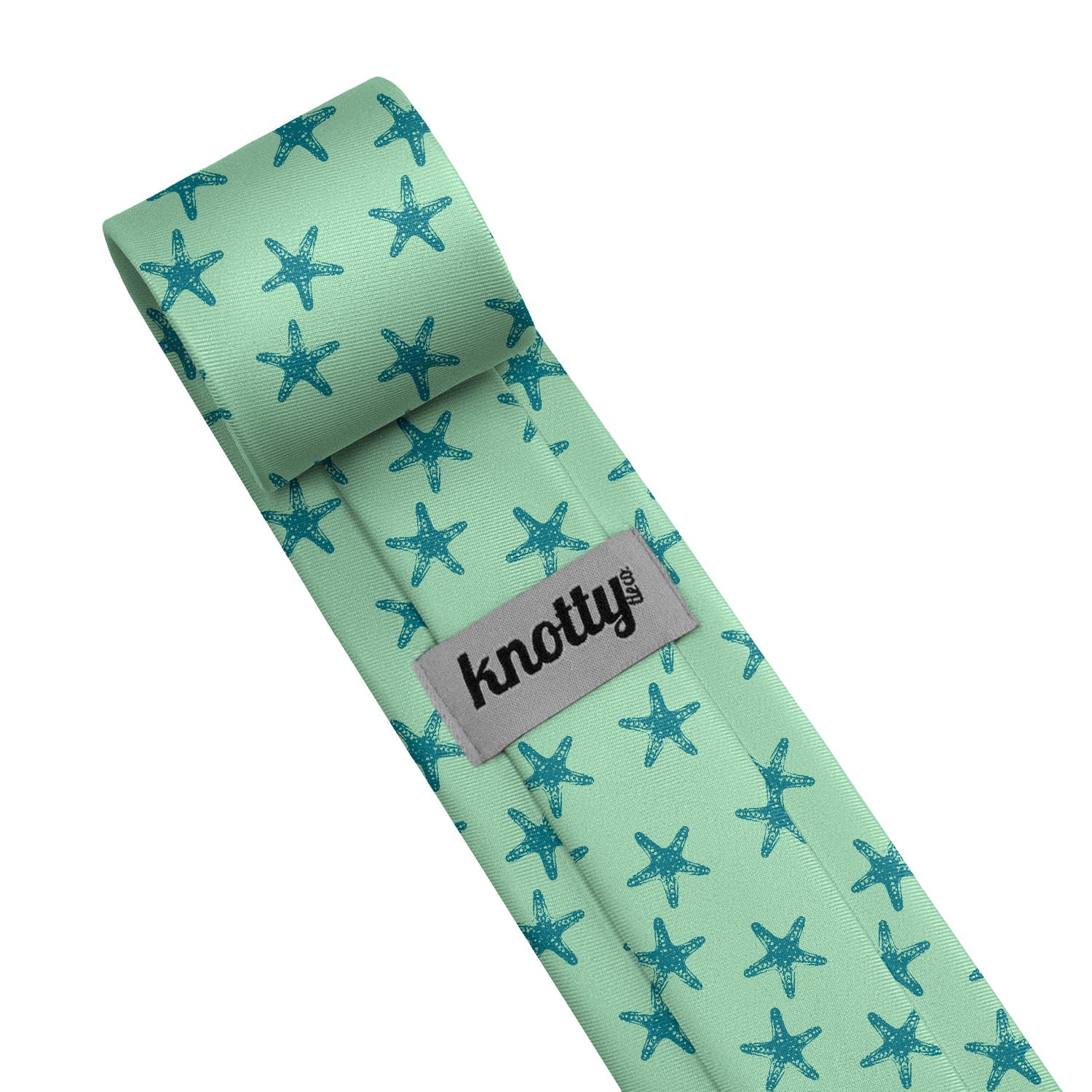 Starfish Necktie - Tag - Knotty Tie Co.