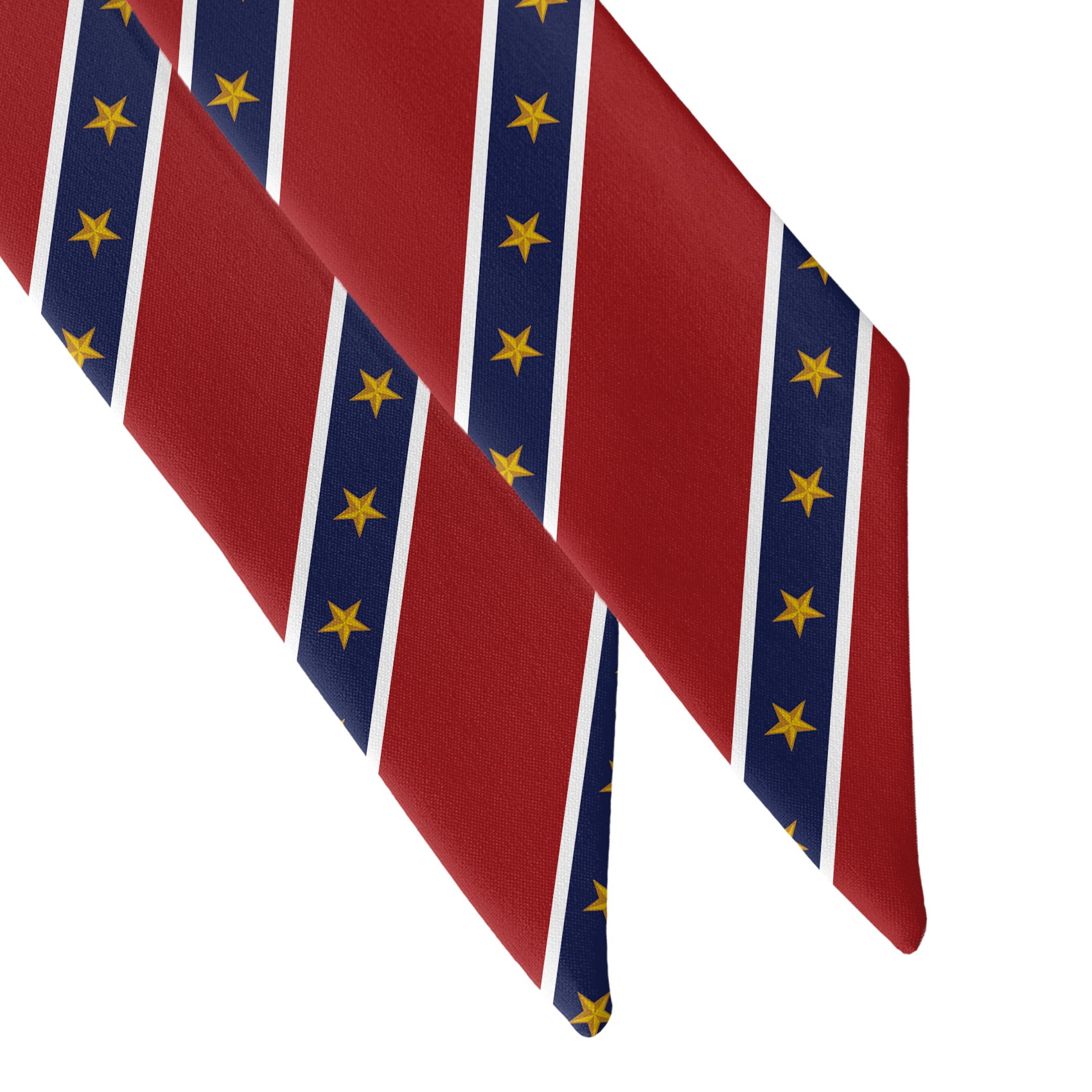 Stars in Stripes Hair Scarf - Scarf Tapered Ends - Knotty Tie Co.
