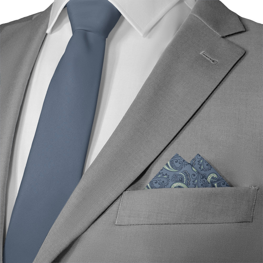 Stellar Pocket Square - Matching Necktie- Knotty Tie Co.