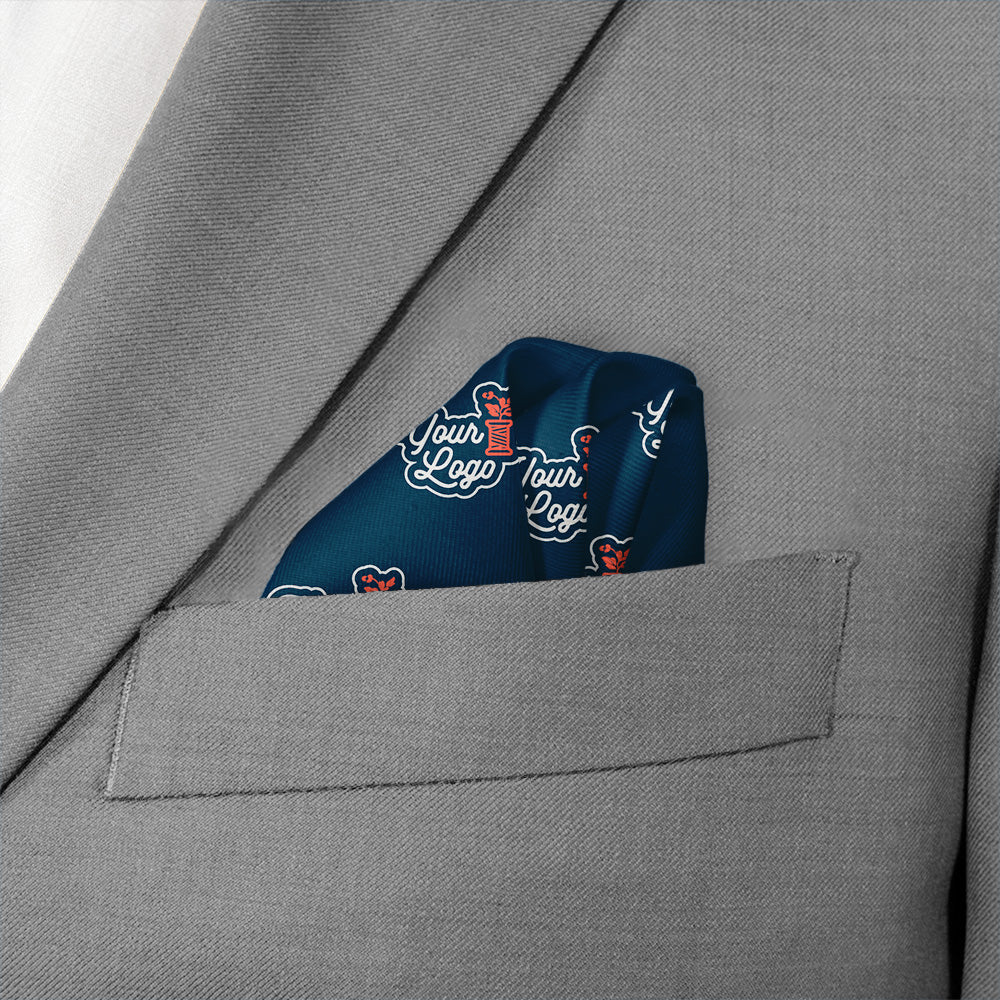 Step & Repeat 1 Logo Pocket Square