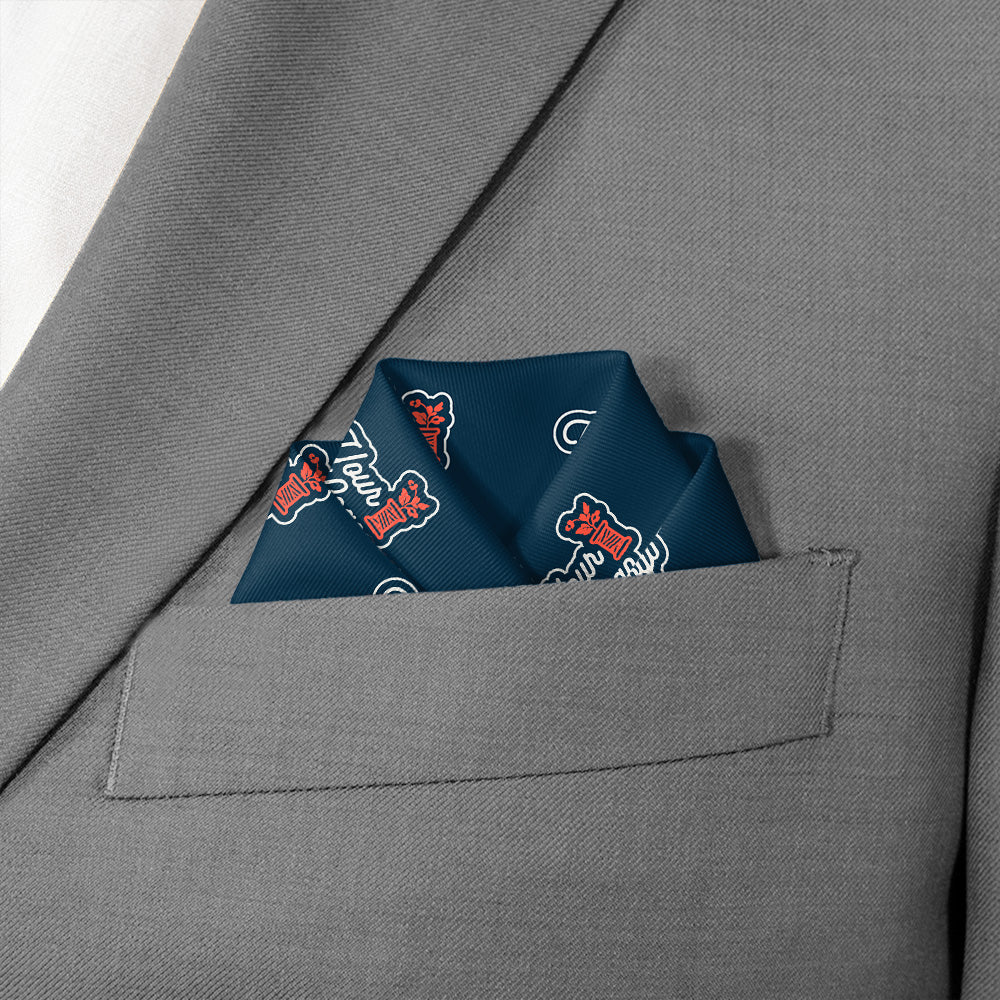Step & Repeat 1 Logo Pocket Square
