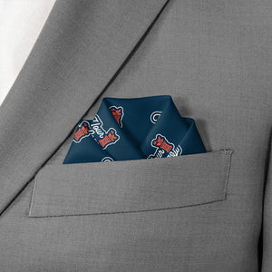 Custom Step & Repeat 1 Logo Pocket Square