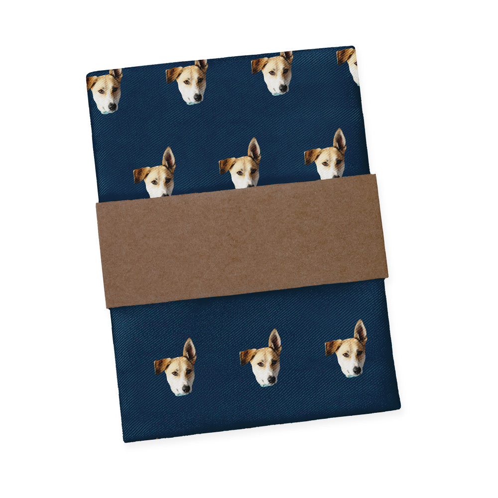 Step & Repeat 1 Photo Pocket Square - Packaging - Knotty Tie Co.