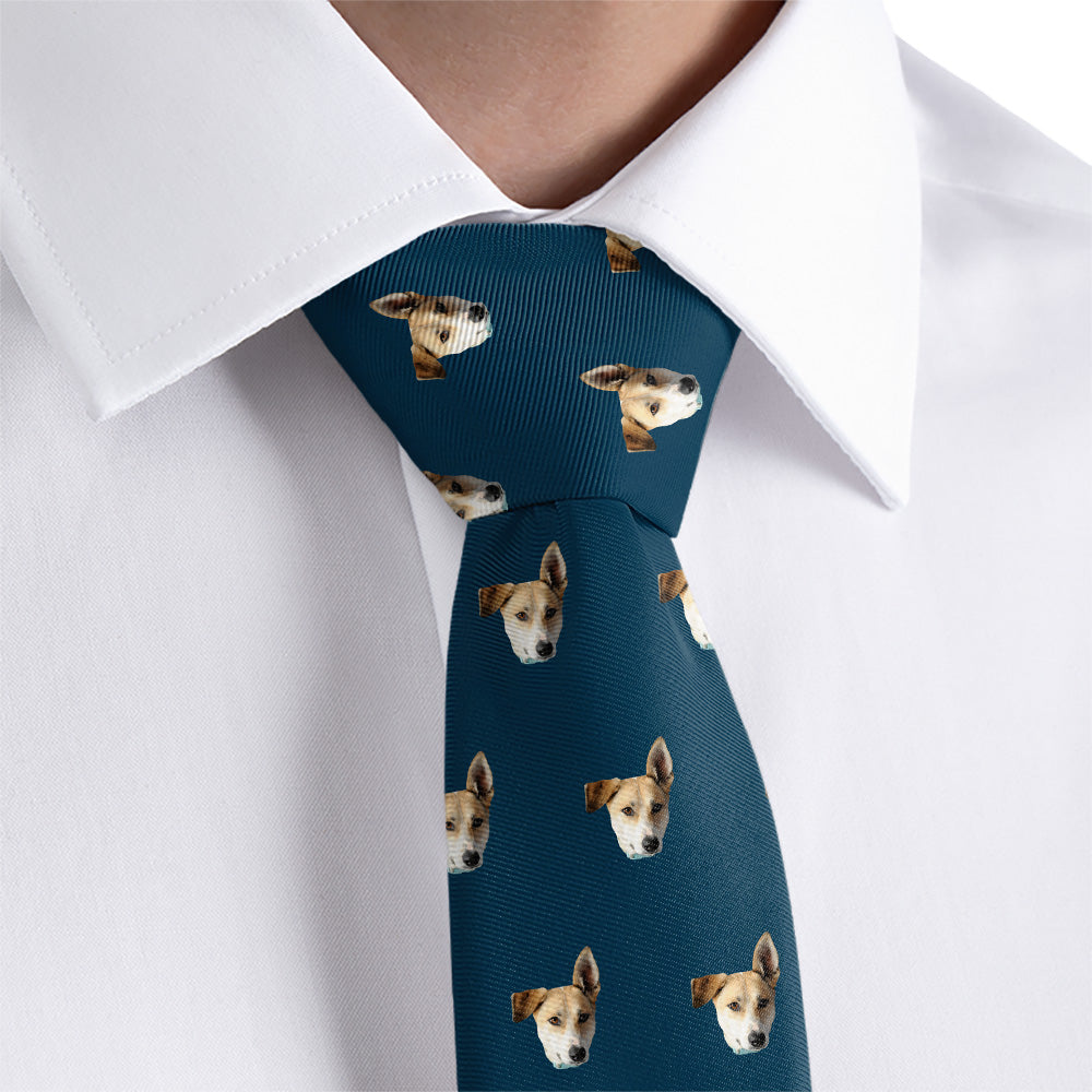Step & Repeat 1 Photo Tie - Dress Shirt - Knotty Tie Co.