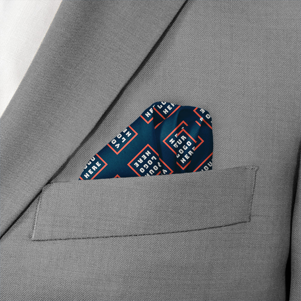 Step & Repeat 4 Logo Pocket Square