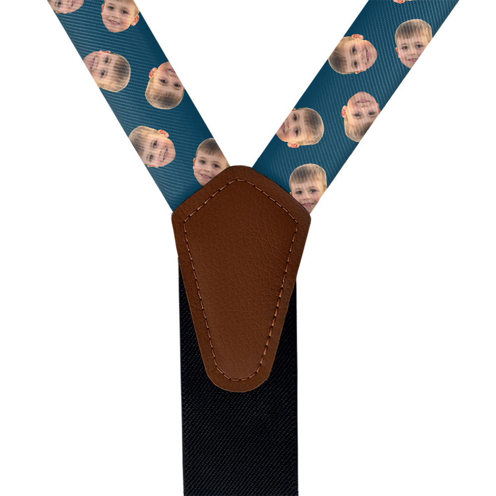 Step & Repeat 4 Photo Suspenders - Vegan Leather Y-Back - Knotty Tie Co.