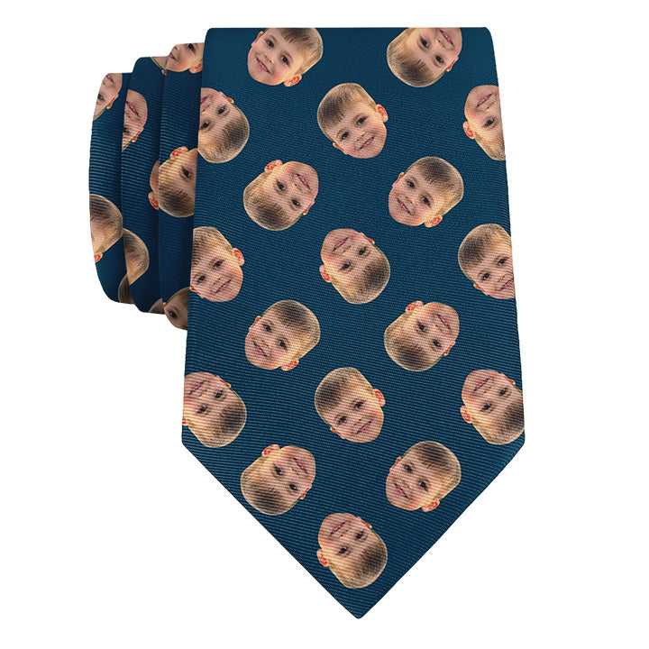 Step & Repeat 4 Photo Tie - Rolled - Knotty Tie Co.