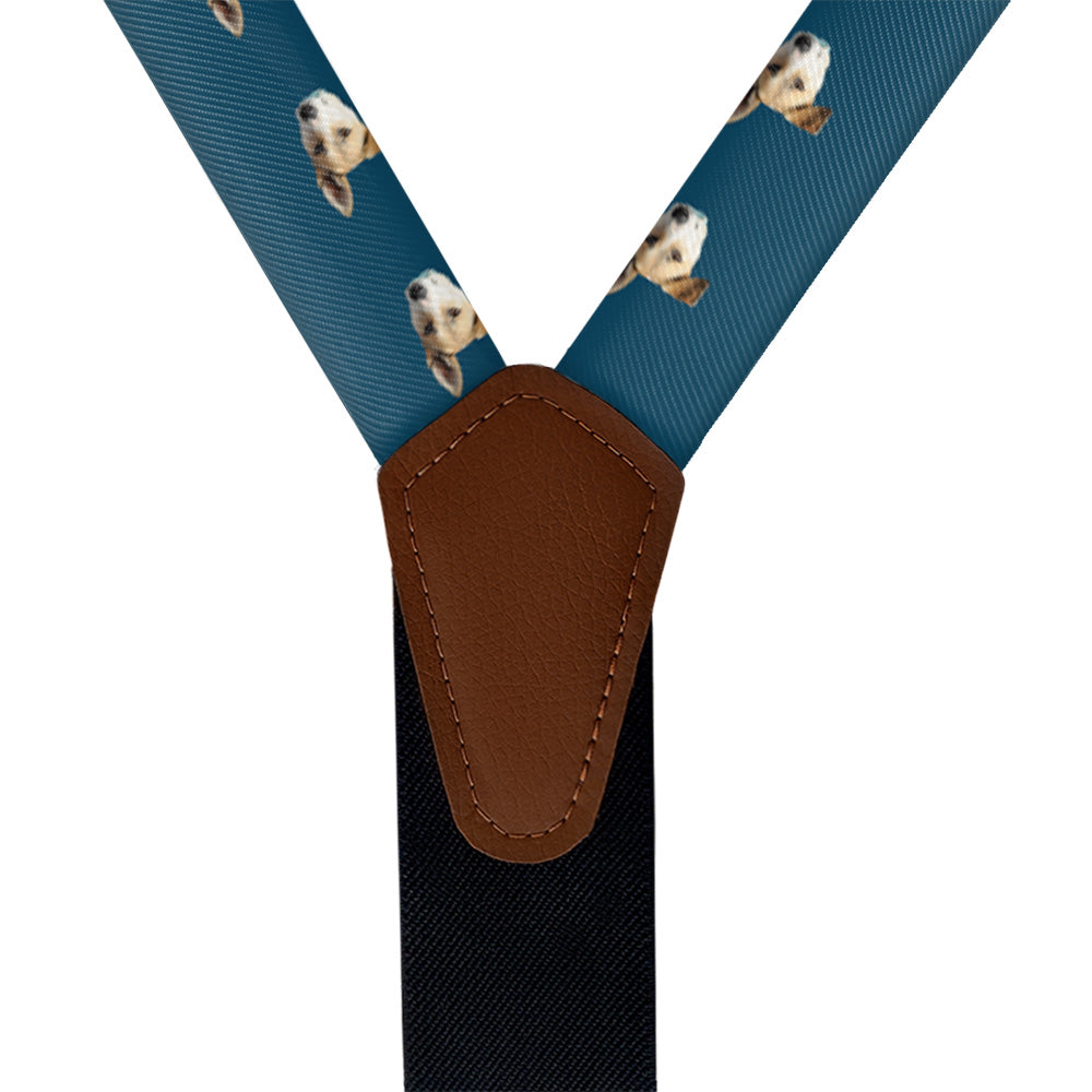 Step & Repeat 1 Photo Suspenders - Vegan Leather Y-Back - Knotty Tie Co.