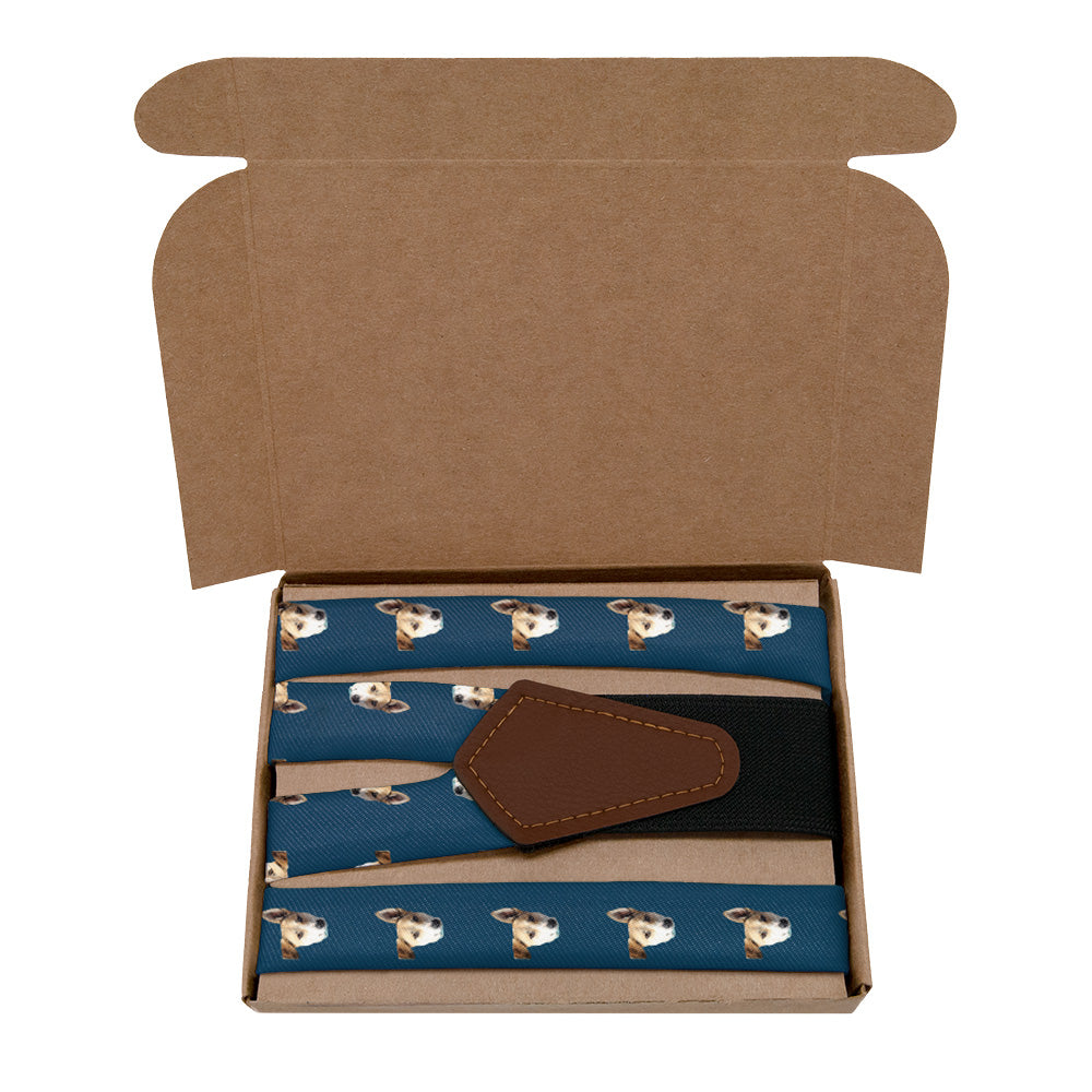 Step & Repeat 1 Photo Suspenders - Kraft Gift Box Packaging - Knotty Tie Co.