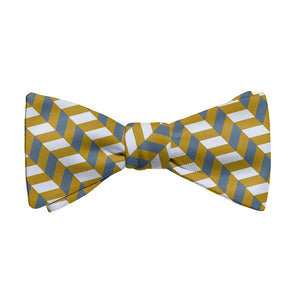 Steps Geometric Bow Tie - Adult Standard Self-Tie 14-18" -  - Knotty Tie Co.
