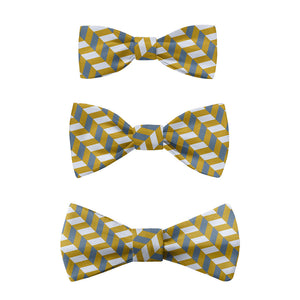Steps Geometric Bow Tie -  -  - Knotty Tie Co.