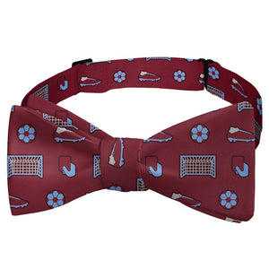 Strike It Soccer Bow Tie - Self Tie Bow Tie - Knotty Tie Co.