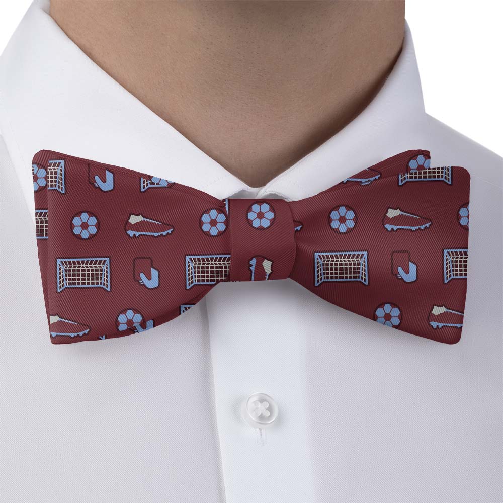 Strike It Soccer Bow Tie - Bow Tie with Dress Shirt - Knotty Tie Co.