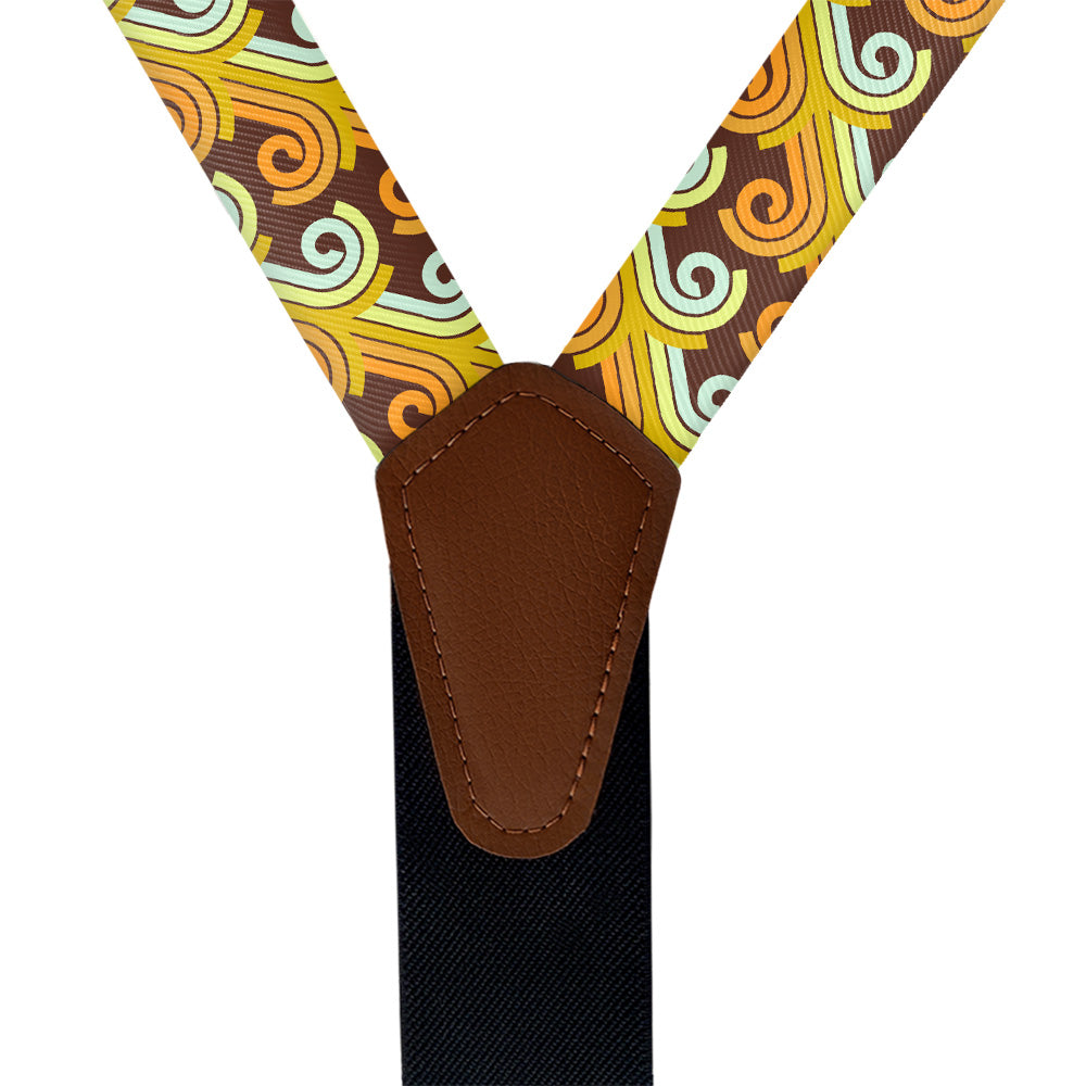 Strut & Jive Suspenders - Vegan Leather Y-Back - Knotty Tie Co.