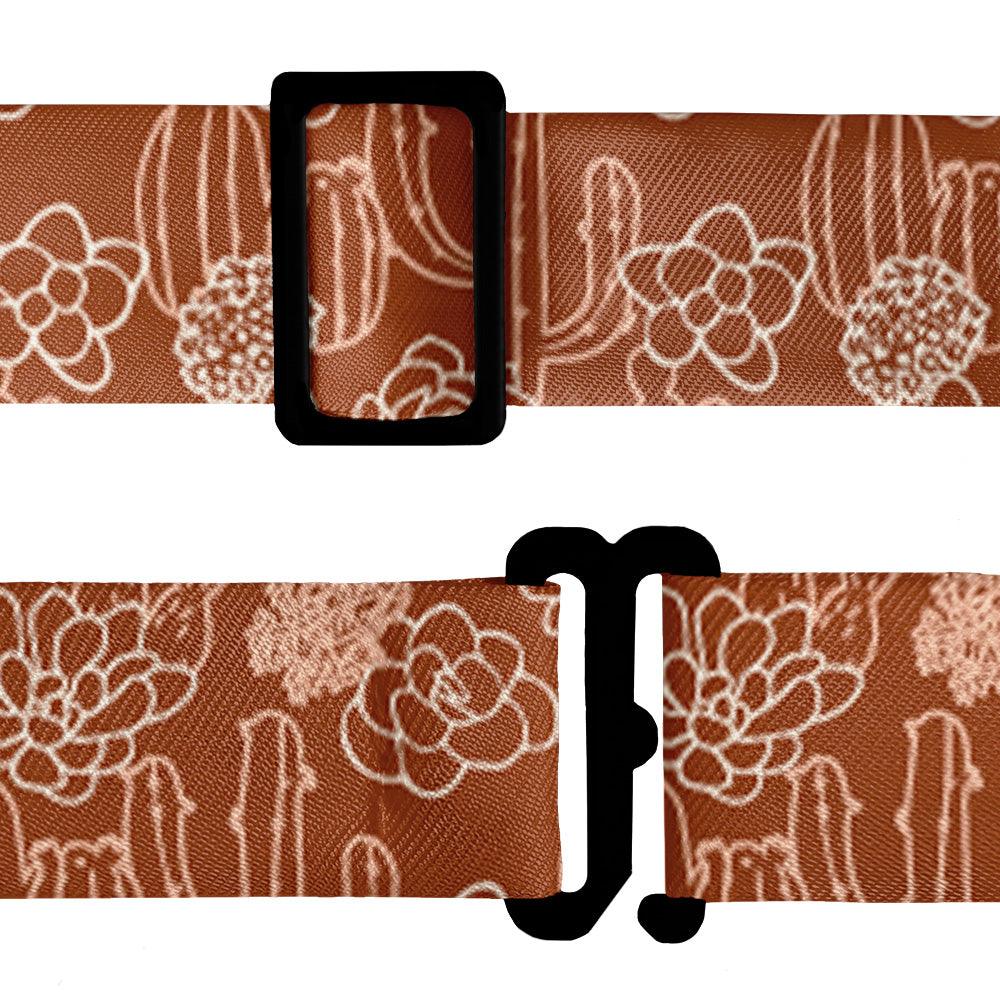 Succulent Cactus Garden Bow Tie - Bow Tie Hardware - Knotty Tie Co.