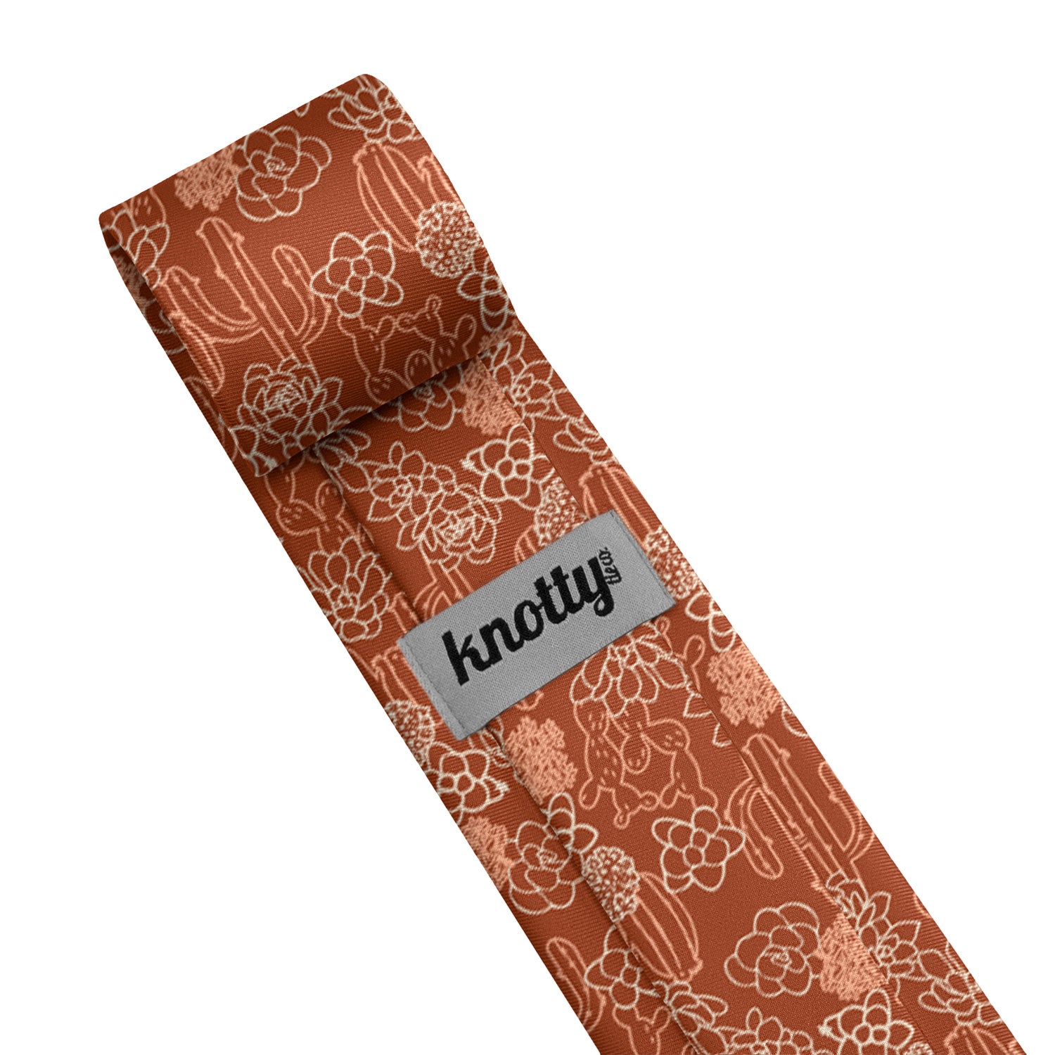 Succulent Cactus Garden Necktie