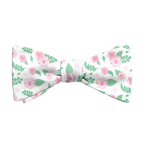 Sugar Floral Bow Tie - Adult Standard Self-Tie 14-18" -  - Knotty Tie Co.
