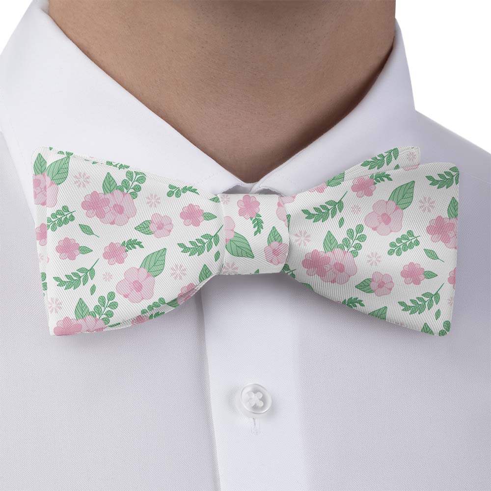 Sugar Floral Bow Tie - Self Tie Bow Tie - Knotty Tie Co.