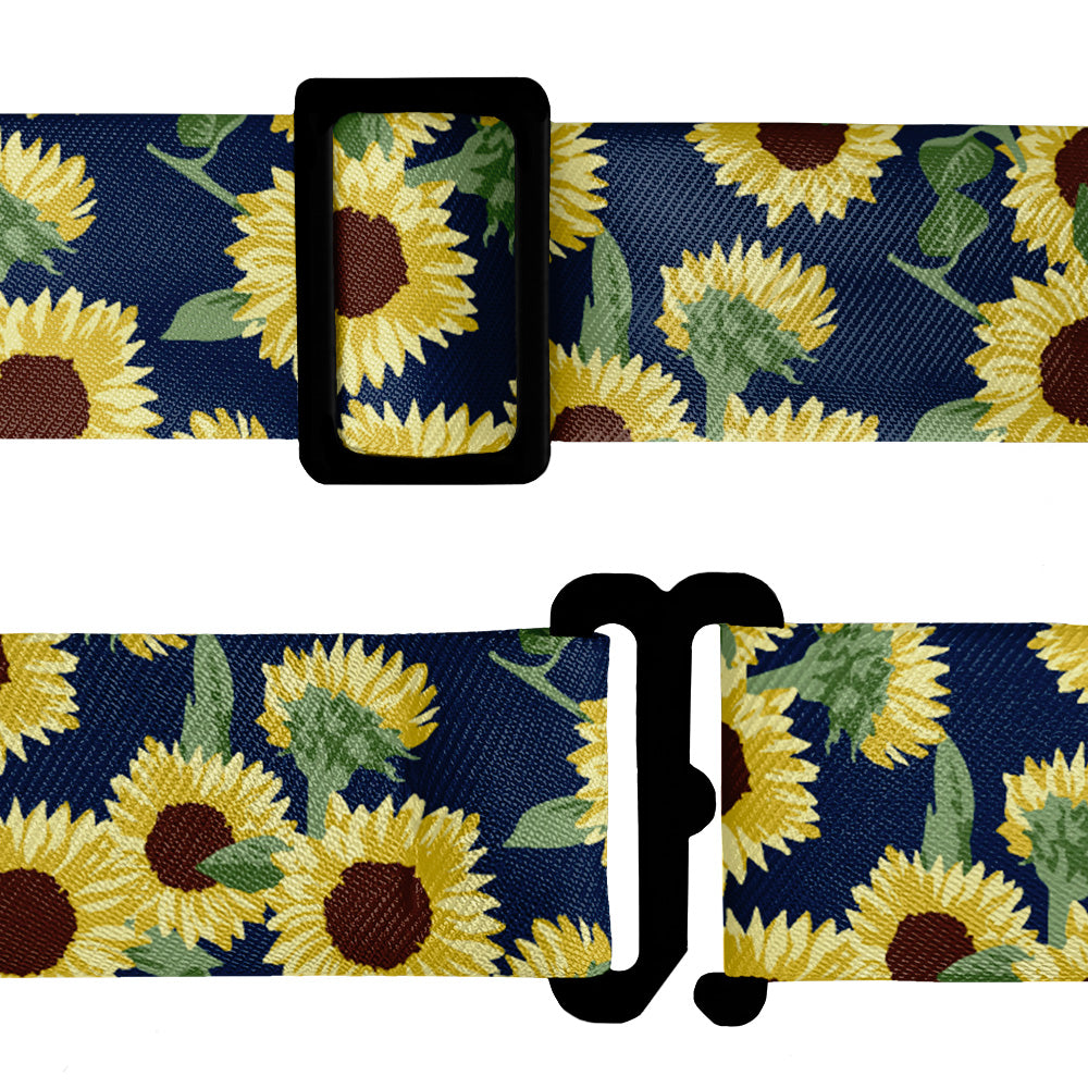 Sunflower Floral Bow Tie - Bow Tie Hardware - Knotty Tie Co.