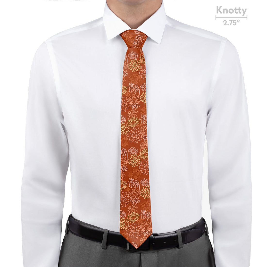 Sunflower Garden Necktie - Knotty - Knotty Tie Co.