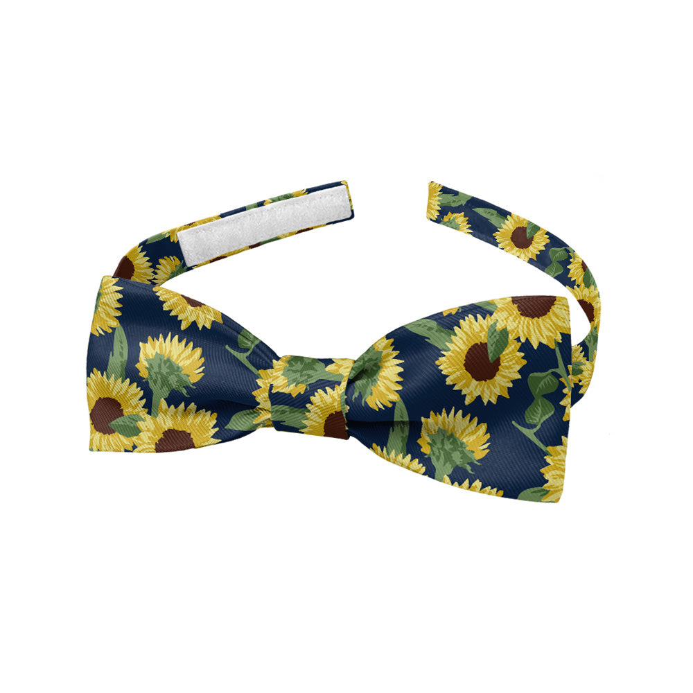 Sunflower Floral Bow Tie - Baby Bow Tie - Knotty Tie Co.