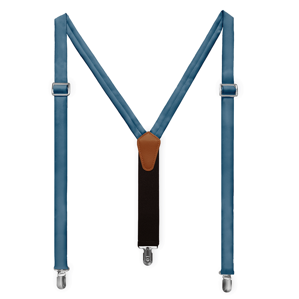 Customizable Solid Suspenders -  -  - Knotty Tie Co.