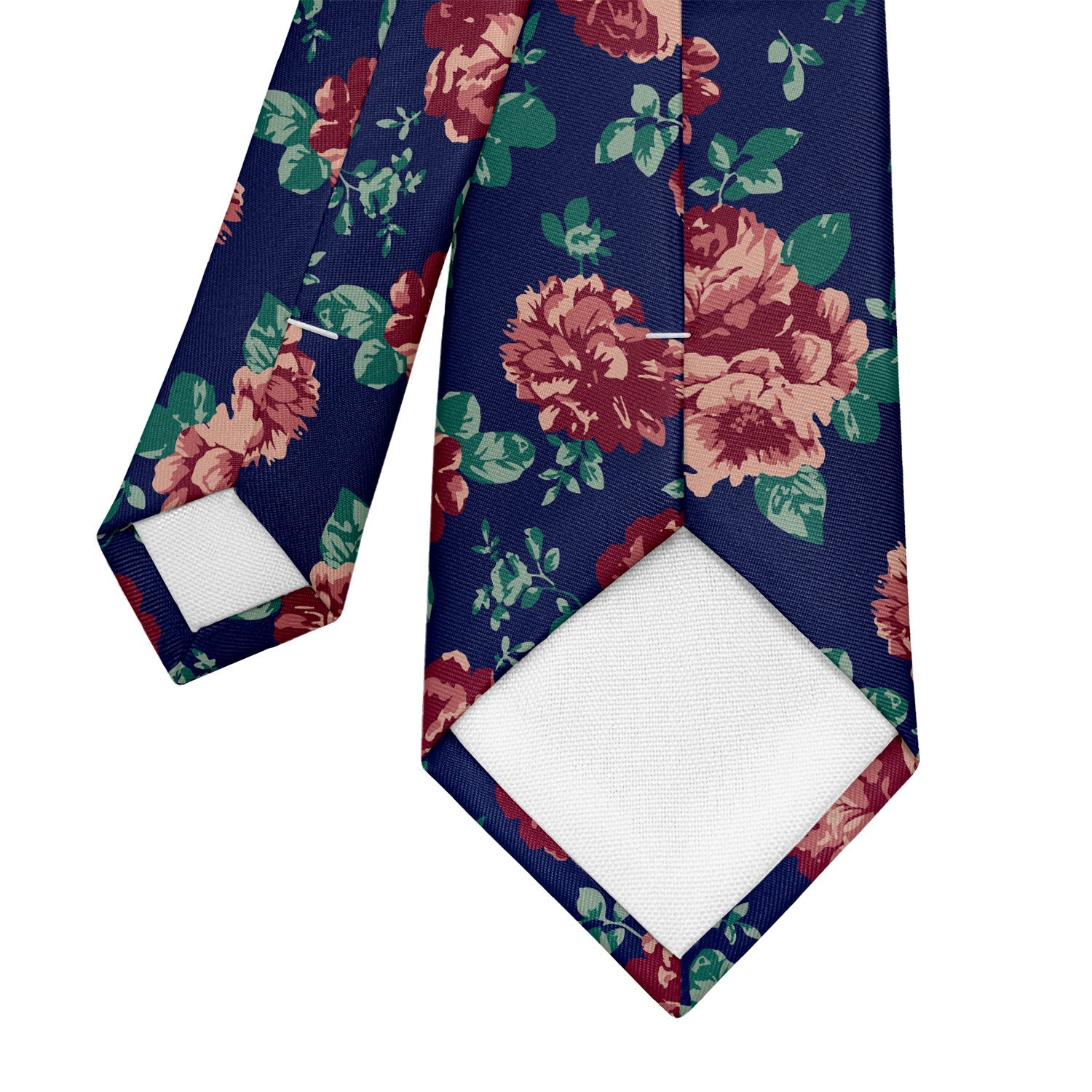 Sylvan Floral Necktie - Tipping - Knotty Tie Co.