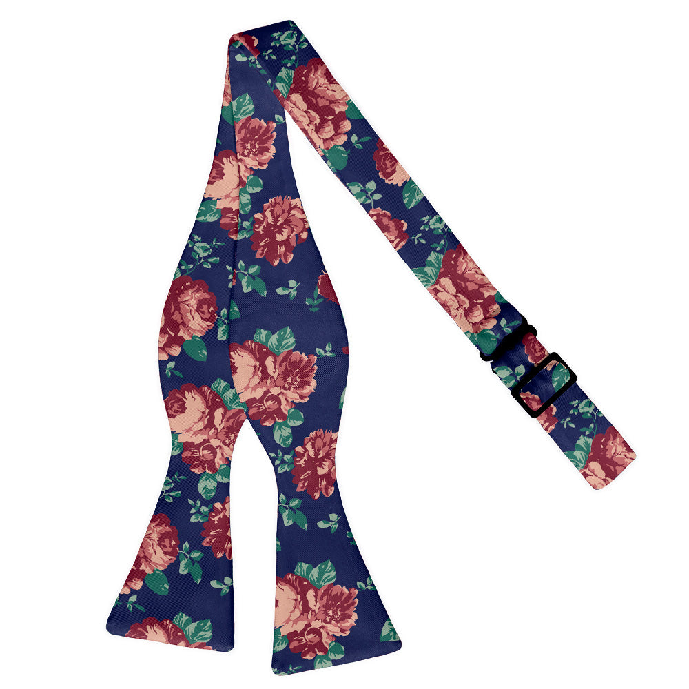 Sylvan Floral Bow Tie - Self Tie Flat - Knotty Tie Co.