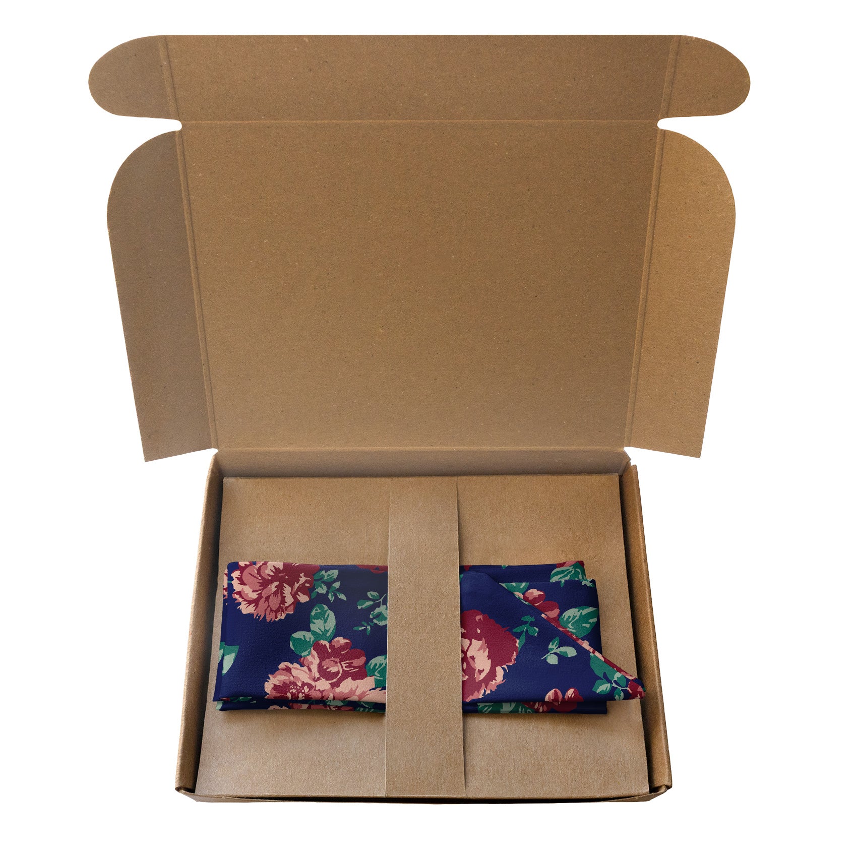 Sylvan Floral Hair Scarf - Packaging - Knotty Tie Co.