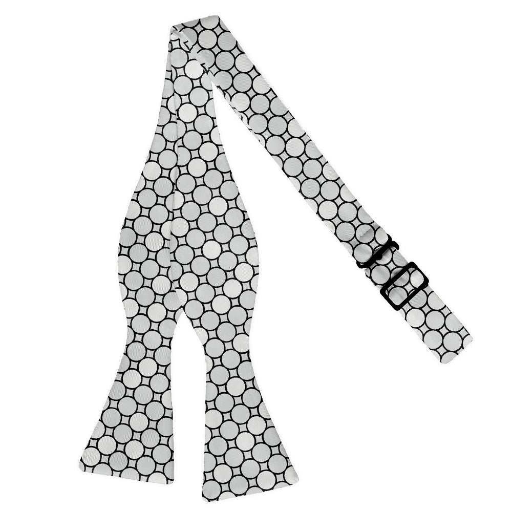 Syracuse Dots Bow Tie - Self Tie Flat - Knotty Tie Co.