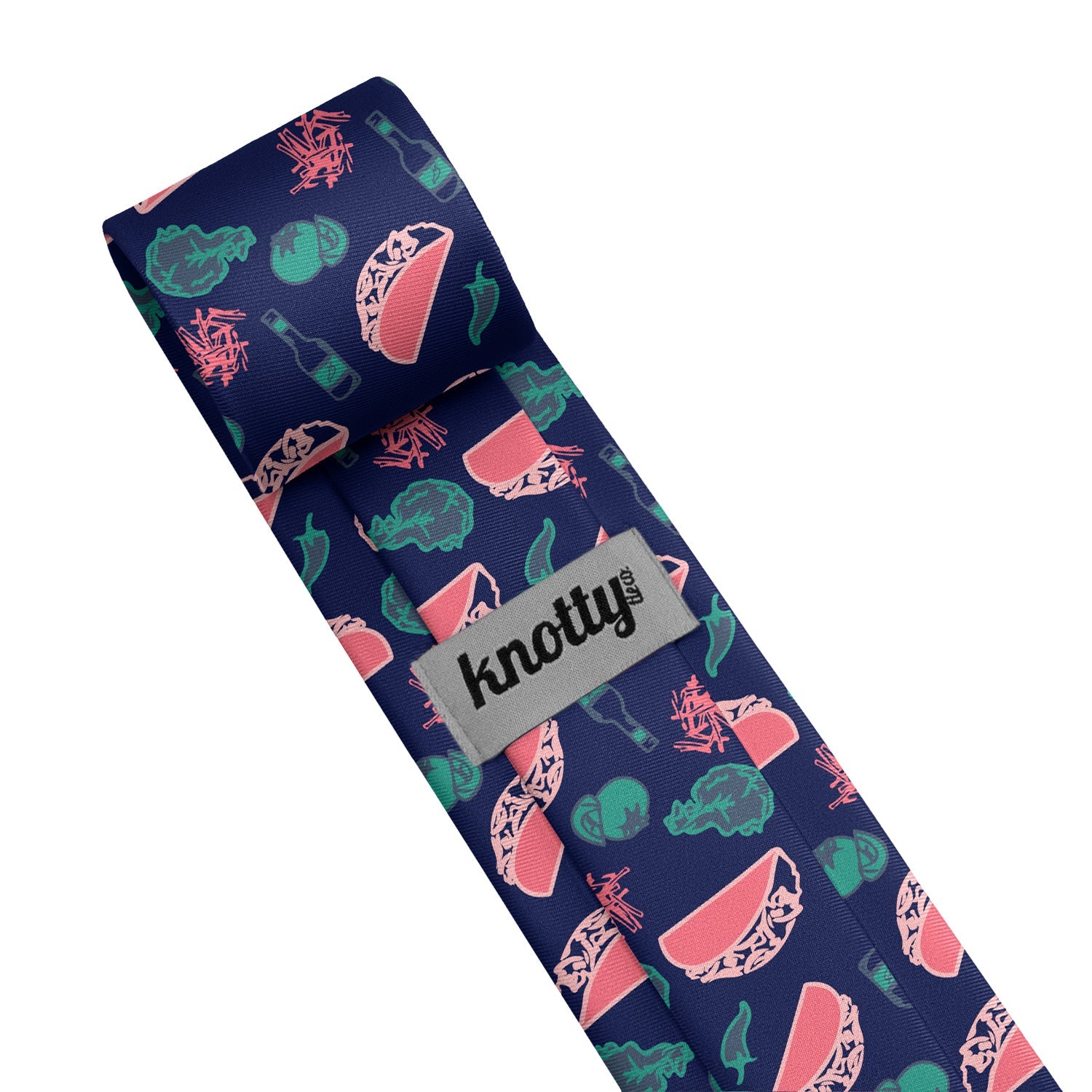 Taco Tuesday Necktie - Tag - Knotty Tie Co.