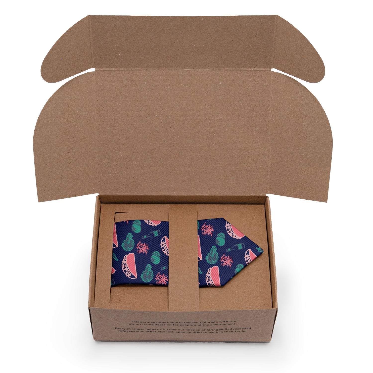 Taco Tuesday Necktie - Packaging - Knotty Tie Co.