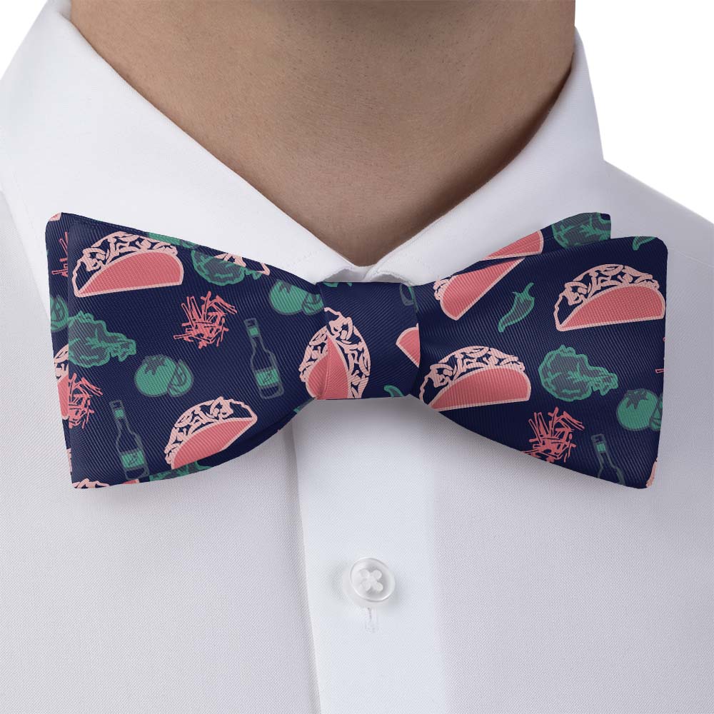 Taco Tuesday Bow Tie - Self Tie Bow Tie - Knotty Tie Co.