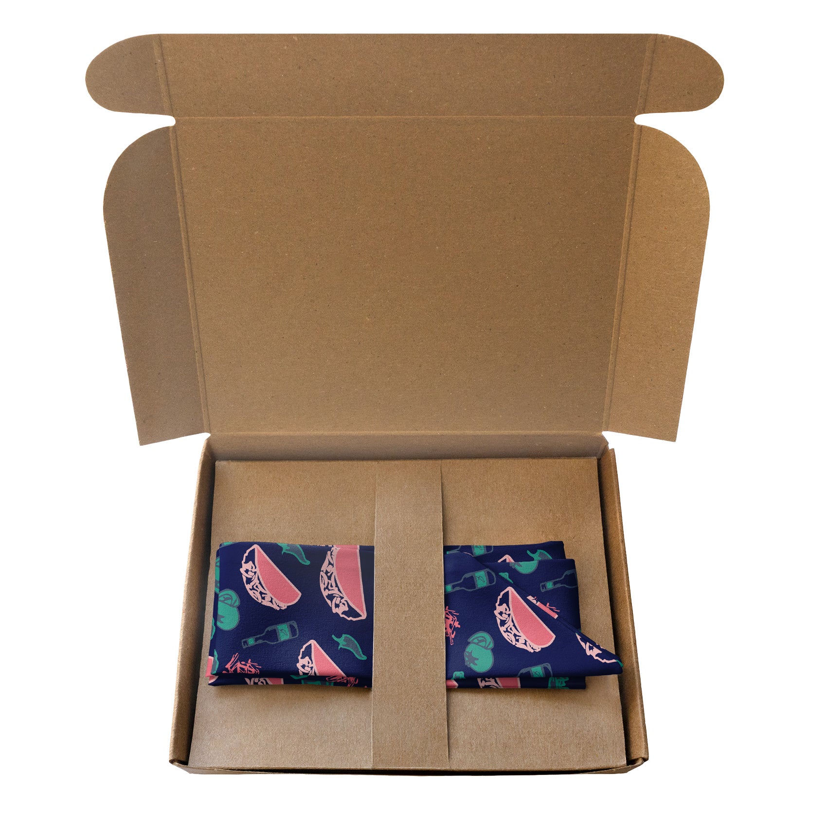 Taco Tuesday Hair Scarf - Packaging - Knotty Tie Co.