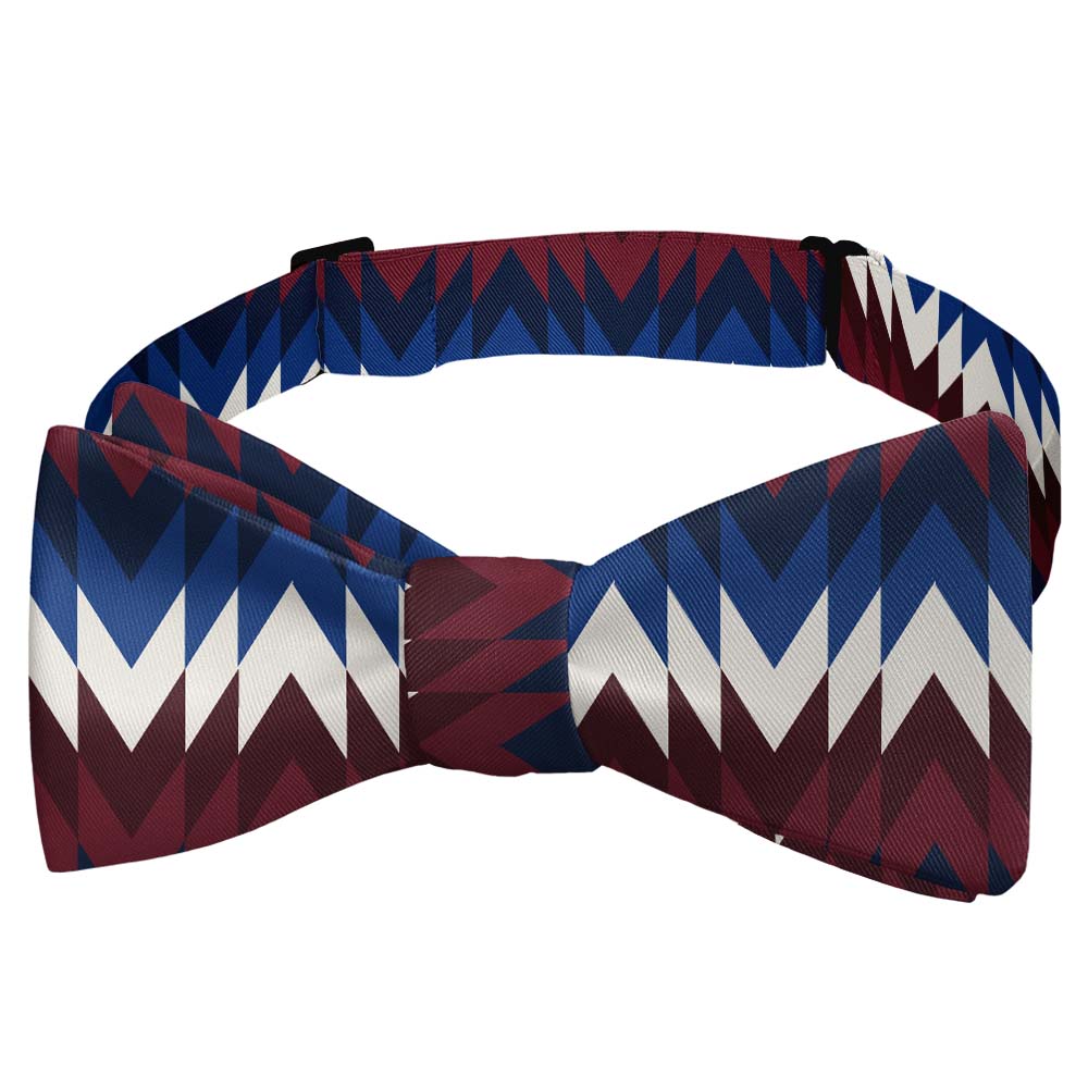 Takeoff Geometric Bow Tie - Self Tie Bow Tie - Knotty Tie Co.
