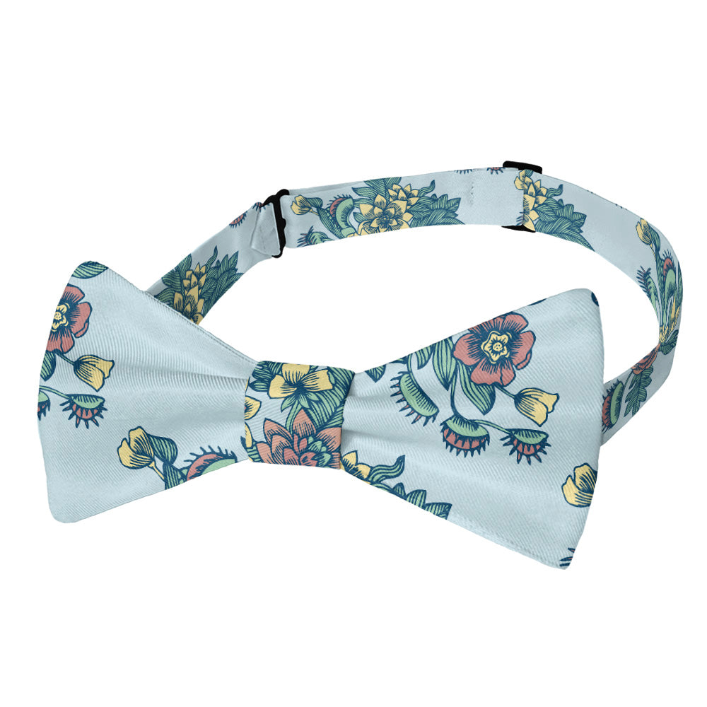 Tattoo Floral Bow Tie - Adult Pre-Tied 12-22" -  - Knotty Tie Co.