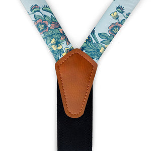 Tattoo Floral Suspenders -  -  - Knotty Tie Co.