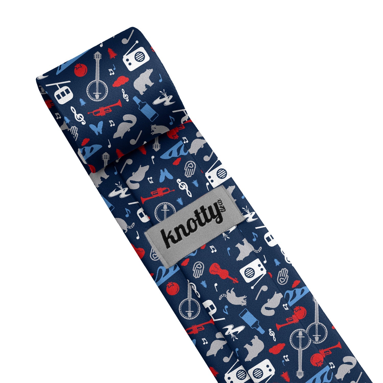 Tennessee State Heritage Necktie - Tag - Knotty Tie Co.