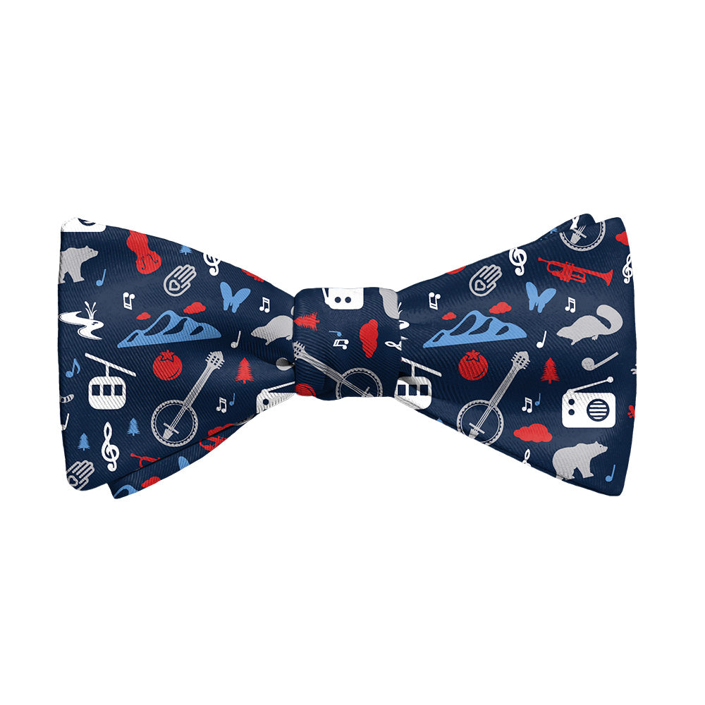 Tennessee State Heritage Bow Tie - Adult Standard Self-Tie 14-18" -  - Knotty Tie Co.