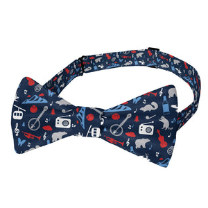 Tennessee State Heritage Bow Tie - Adult Pre-Tied 12-22" -  - Knotty Tie Co.
