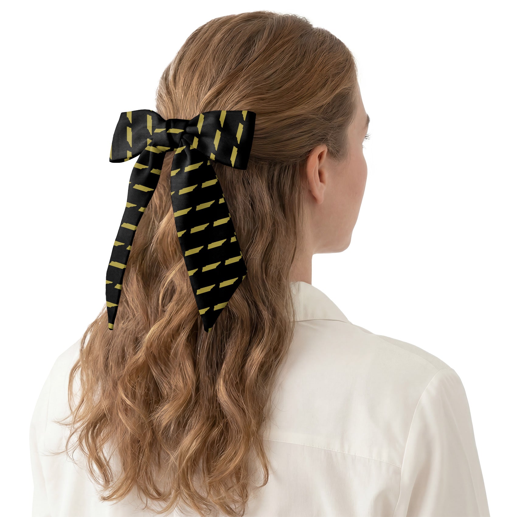 Tennessee State Outline Hair Scarf - Hair Scarf - Knotty Tie Co.